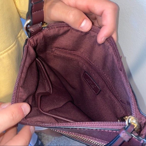 Apt 9 Dark Purple Crossbody Bag - Picture 4 of 5